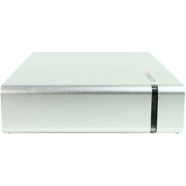 Rocstor CommanderX EC31 8TB 3.5 External Hard Drive - USB 3.1 / USB 3.0 - SATA - 7200rpm - Desktop - Silver - AES 256-bit Encryption Standard - FIPS 140-2 - ENCYPTED EXT DRIVE 3XTOKEN KEY" C280U7-01