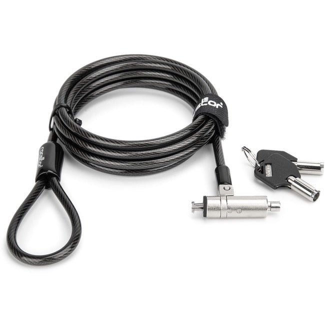 Rocstor N19 Security Cable Lock For Nano-Shaped Slots - (2) Keys - Taa