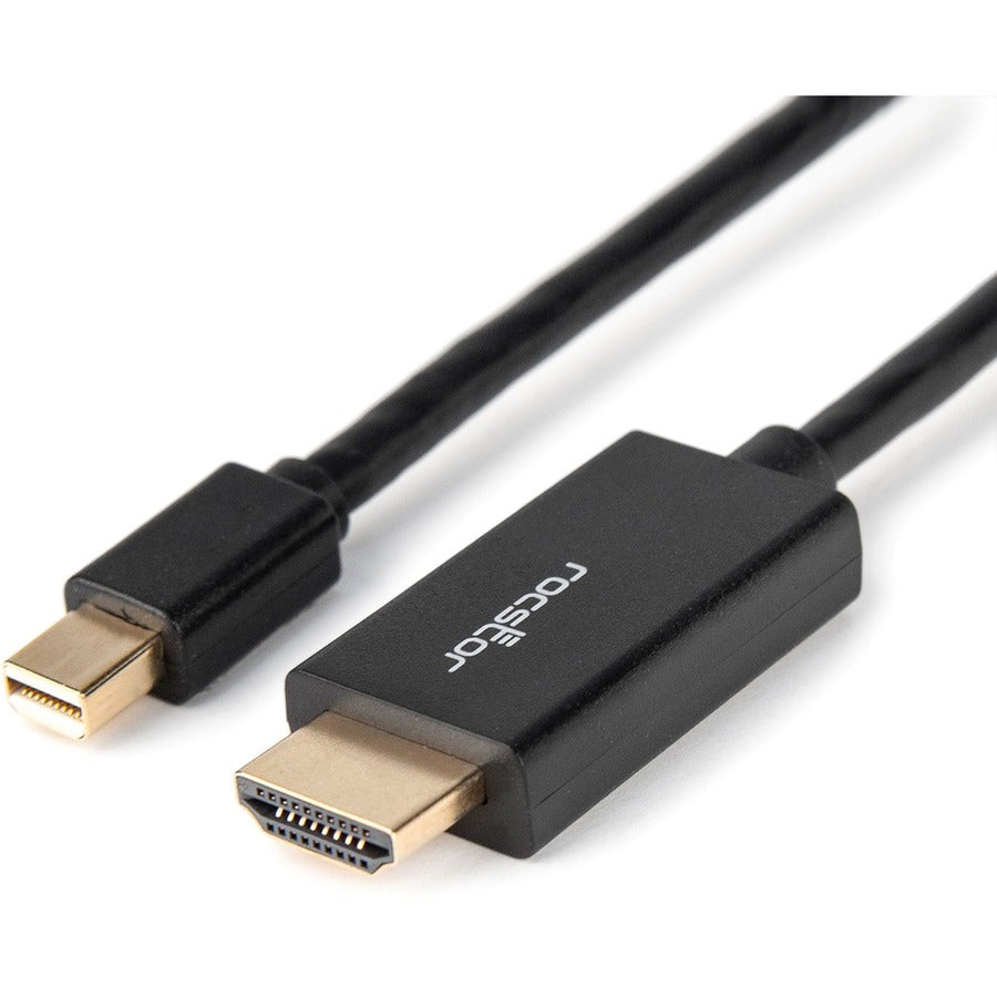 Rocstor Premium Mini DisplayPort to HDMI Cable M/M Y10C195-B2