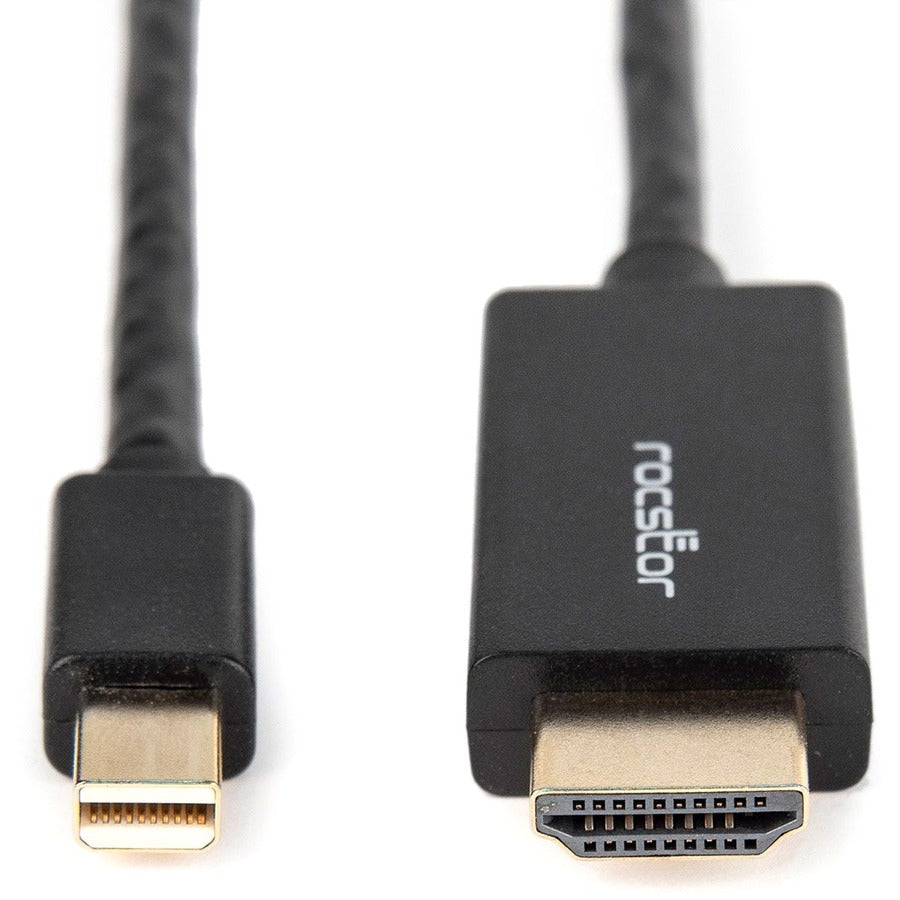 Rocstor Premium Mini DisplayPort to HDMI Cable M/M Y10C197-B2