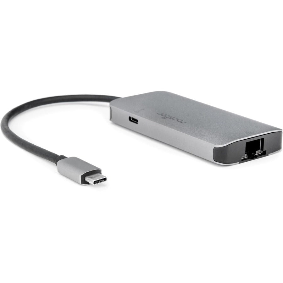 Rocstor Premium USB-C Hub with USB-A, Gigabit Ethernet & USB-C 100W PD Y10A255-A1