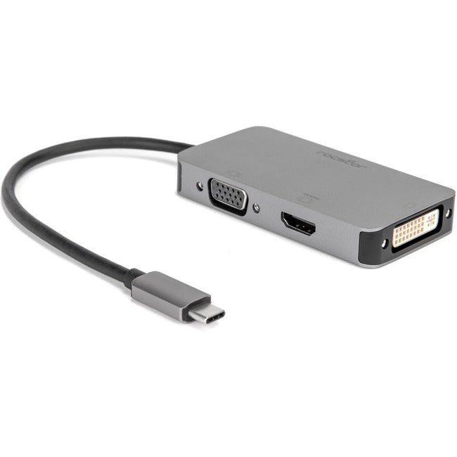 Rocstor Premium Usb-C Multiport Hub 3-In-1, Hdmi, Vga Or Dvi Adapter