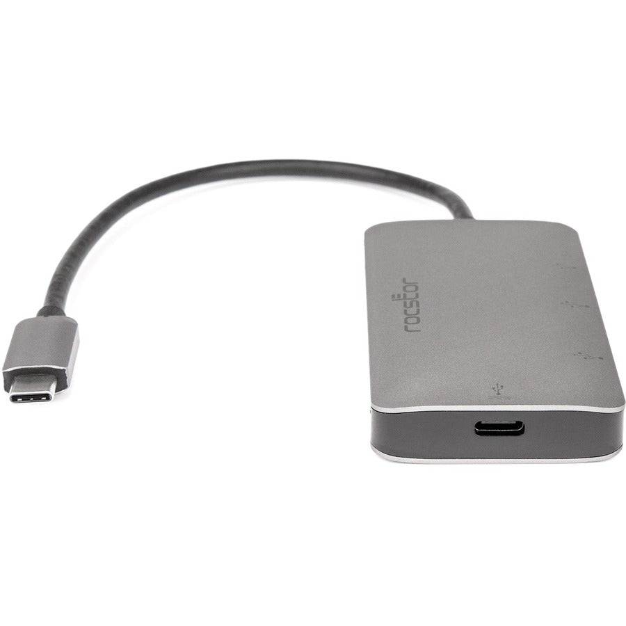 Rocstor Premium USB-C to USB-A Hub with 100W Power Delivery Y10A254-A1