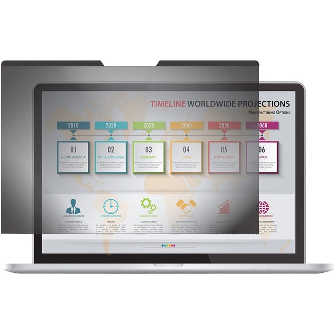 Rocstor PrivacyView&trade; Premium Magnetic Privacy Filter for Apple&reg; Macbook Pro&reg; 15 (2016, 2017, 2018, 2019) PV0014-B1