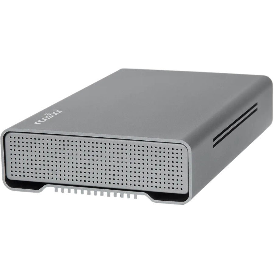 Rocstor Rocpro D90 2 TB Desktop Rugged Hard Drive - 3.5 External - SATA (SATA/600) - Aluminum Gray" G35101-A1