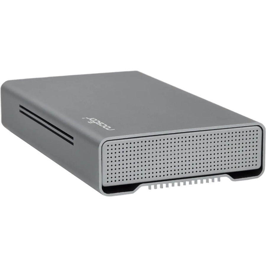 Rocstor Rocpro D90 2 TB Desktop Rugged Hard Drive - 3.5 External - SATA (SATA/600) - Aluminum Gray" G35101-A1