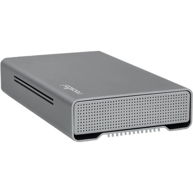 Rocstor Rocpro D90 Drive Enclosure SATA/600 - USB 3.1 (Gen 2) Type C Host Interface External - Gray G351XX-A1