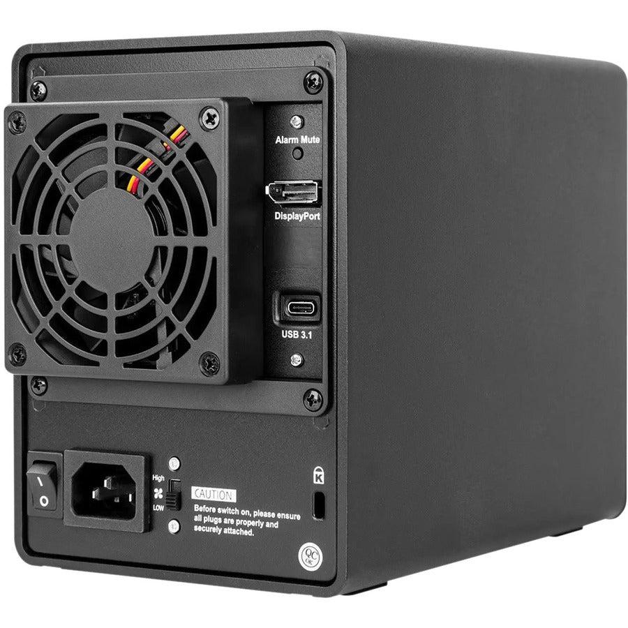Rocstor Rocpro U35 DAS Storage System - 72TB Desktop RAID, USB 3.2 Type-C | TechISoft GP4416-01