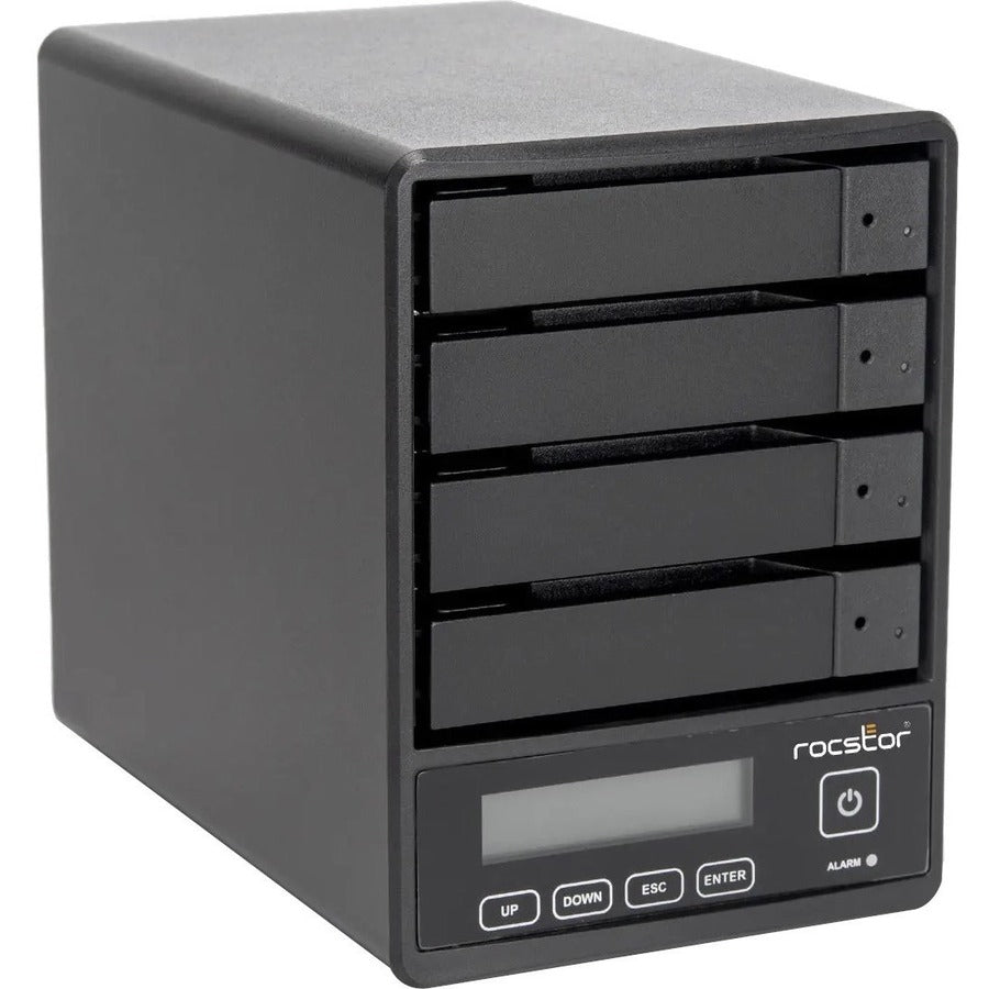 Rocstor Rocpro U35 DAS Storage System - 72TB Desktop RAID, USB 3.2 Type-C | TechISoft GP4416-01