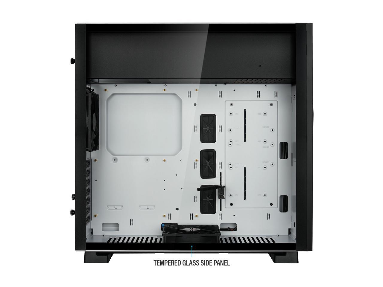 Rosewill Atx Mid Tower Gaming Pc Computer Case With Rgb Software Sync Dual Ring Rgb Led Fans