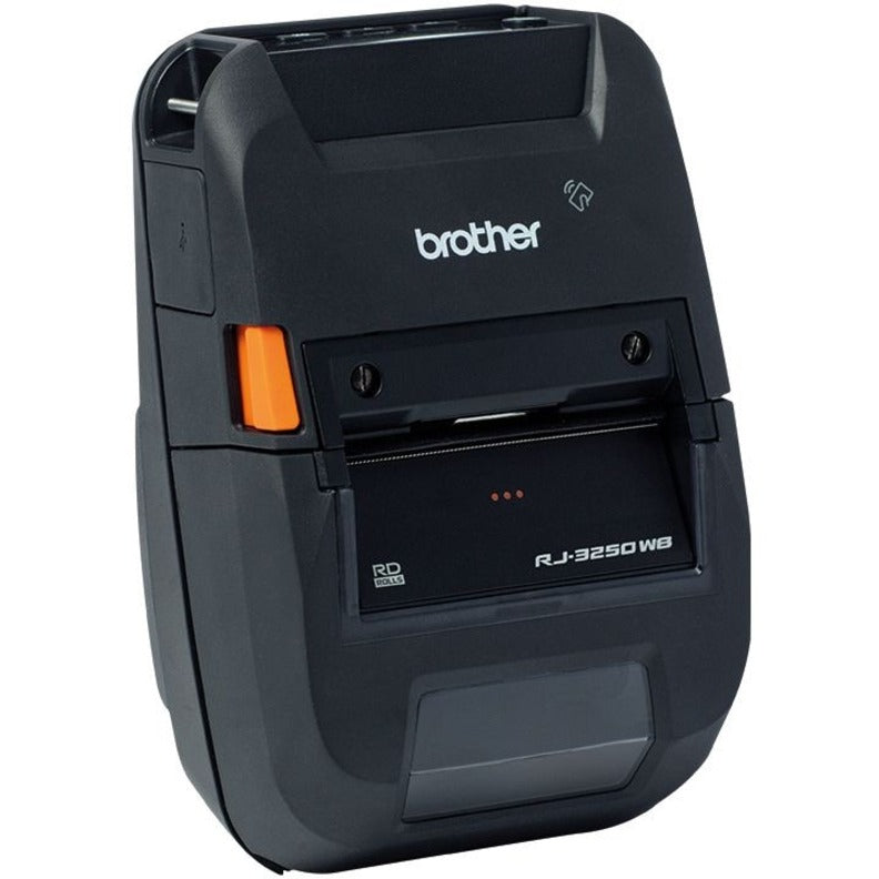 RuggedJet RJ3250WB Mobile Printer - Wi-Fi Bluetooth USB-C with Docking | TecISoft RJ3250WBL-CP