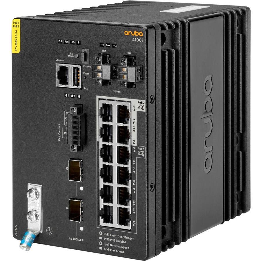 Ruggedized Ethernet Switch - HPE Networking 4100i 12 Port | HPE JL817A