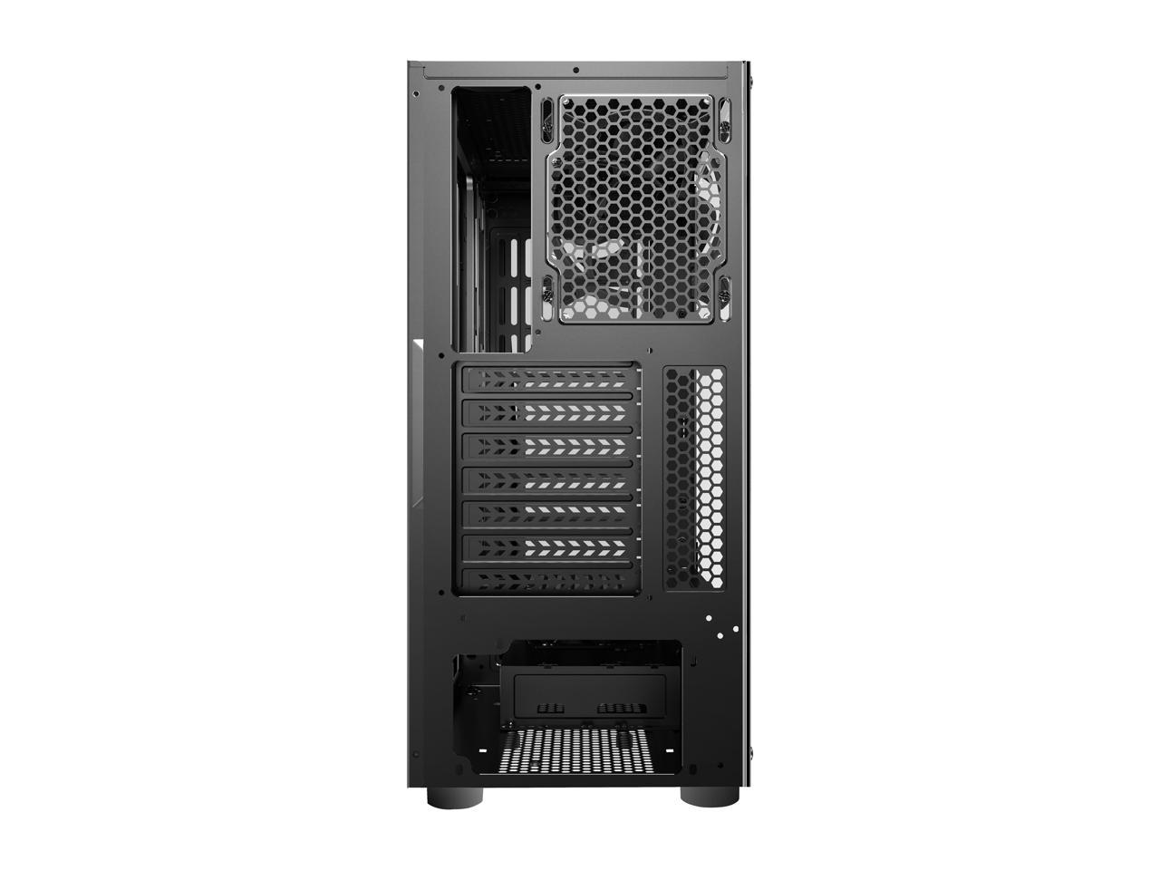 Sama Sama-Z3 Black Steel / Tempered Glass Atx Mid Tower Computer Case