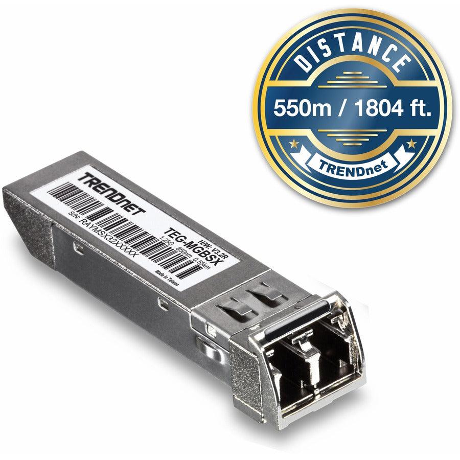 SFP Multi-Mode LC Module (550m) - TRENDnet TEG-MGBSX (Version V4)