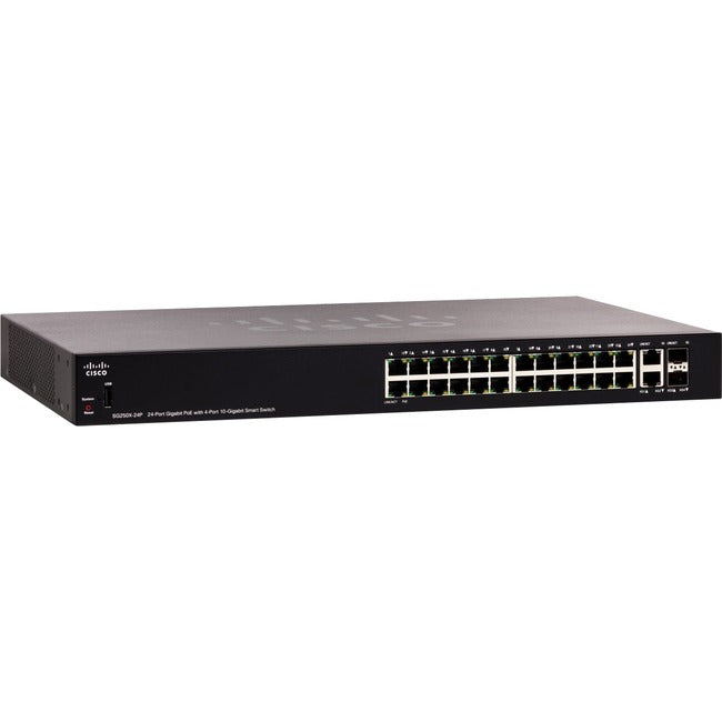 Sg250X-24P 24Port Gigabit Poe,Smart Sw W/10G Uplinks