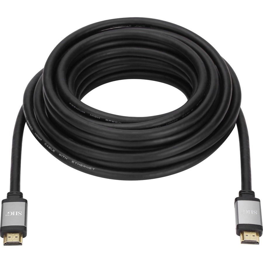SIIG 4K High Speed HDMI Cable - 25ft CB-H20W11-S1
