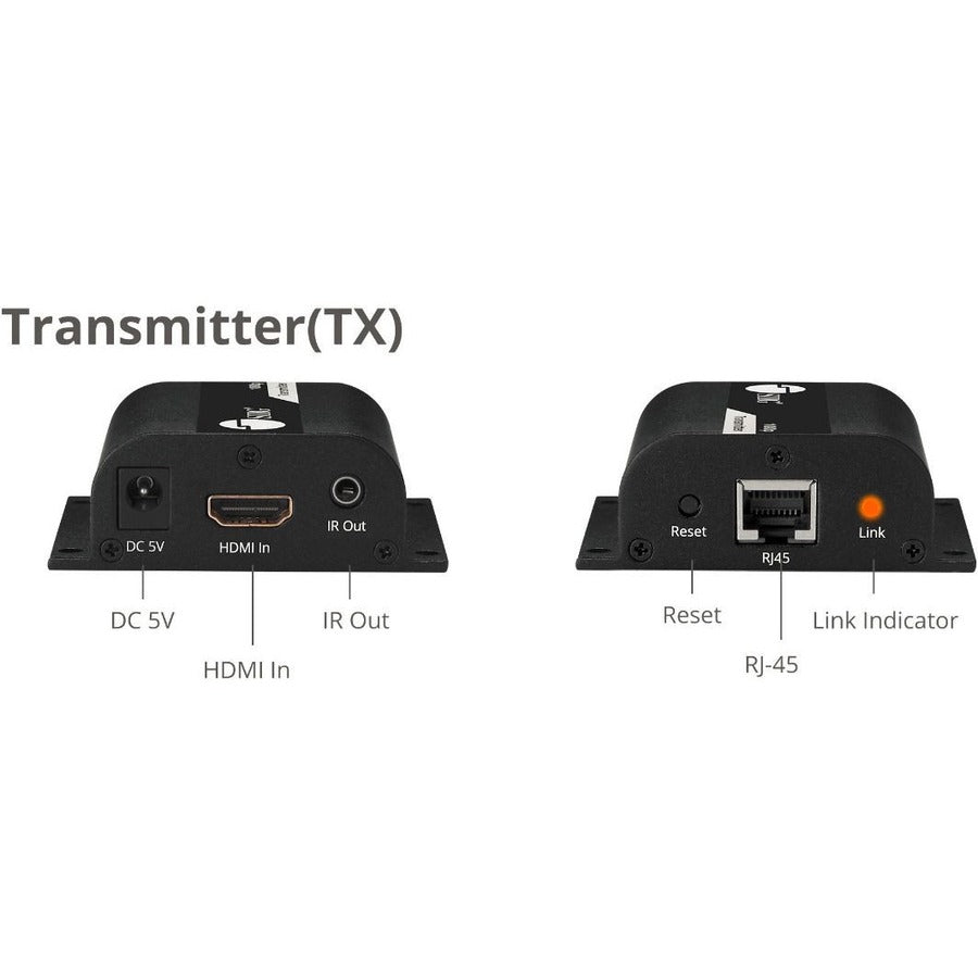 SIIG Full HD HDMI Extender with IR - 164ft Over Cat5e/6 CE-H26111-S1
