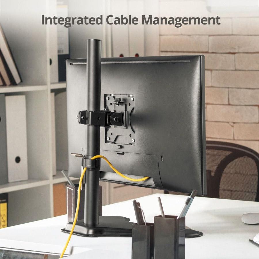 SIIG Height Adjustable Single Monitor Freestanding Desk Stand for 13 to 32"" CE-MT3B11-S1