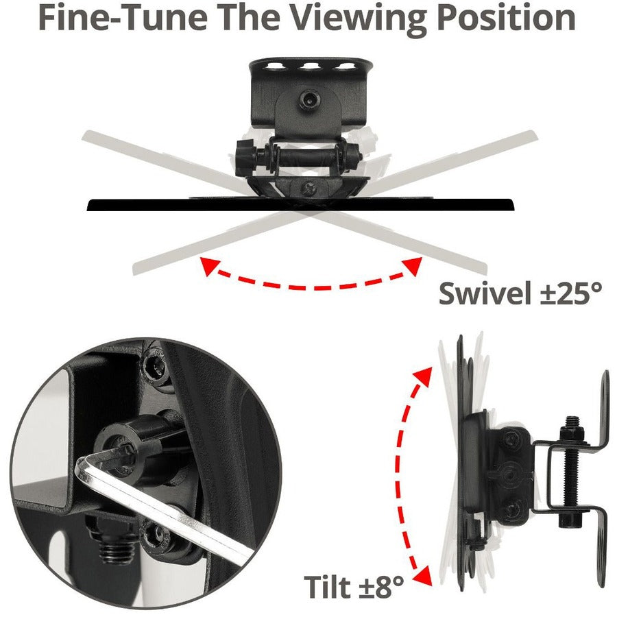 SIIG LCD TV Monitor Wall Mount - 10 to 27"" CE-MT3C11-S1
