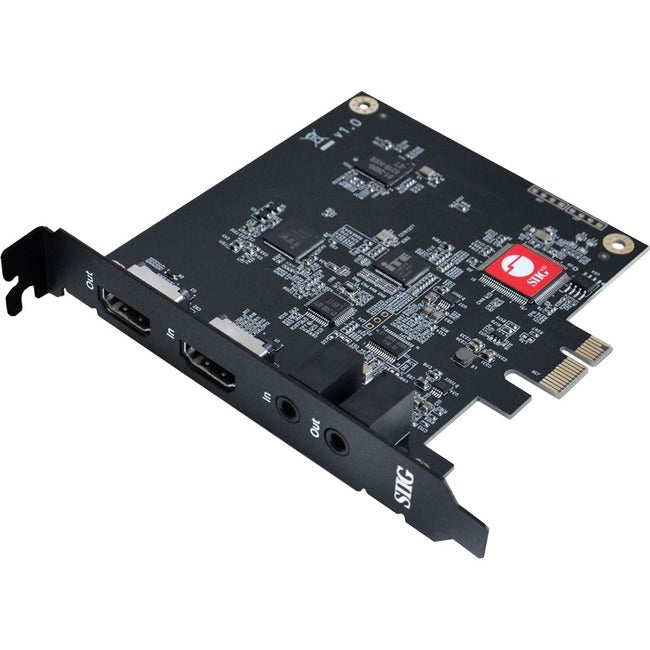 SIIG Live Game HDMI Capture PCIe Card - Professional Streaming & Recording | Tecisoft CE-H25111-S1