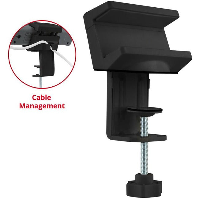 SIIG Powerstrip Clamp Holder with Adjustable Bracket - Black CE-MT2Y12-S1