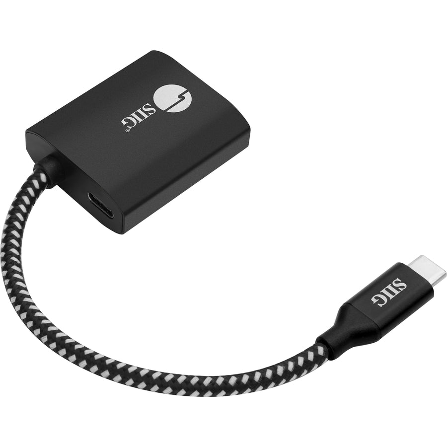 SIIG USB Type-C to HDMI Video Cable Adapter with PD Charging CB-TC0811-S1