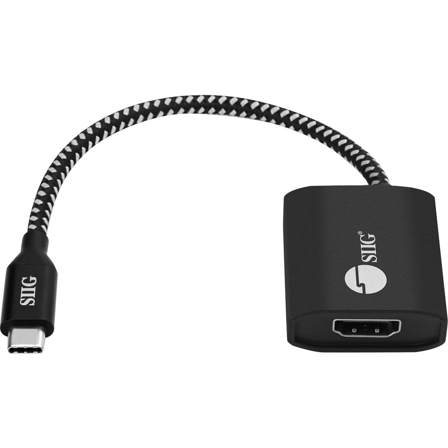 SIIG USB Type-C to HDMI Video Cable Adapter with PD Charging CB-TC0811-S1