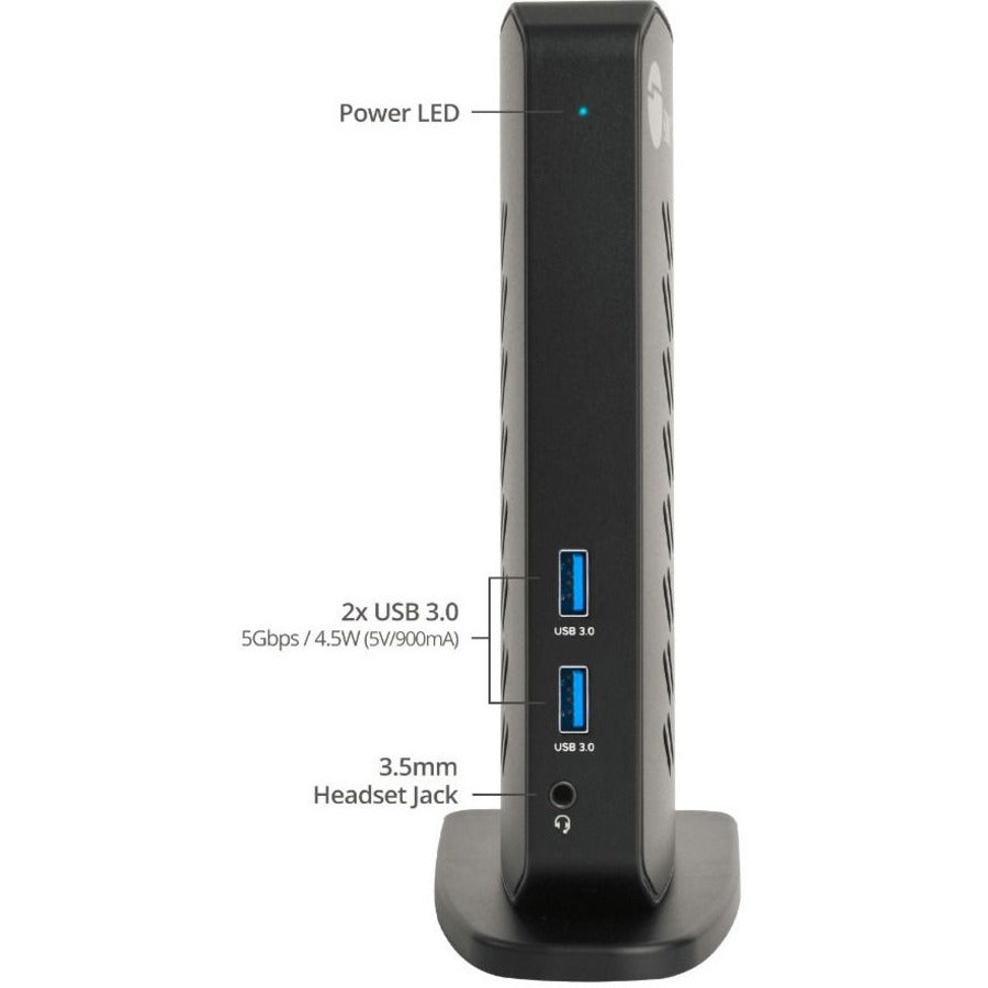 SIIG Universal Hybrid Dual 4K Video Docking Station JU-DK0H11-S1