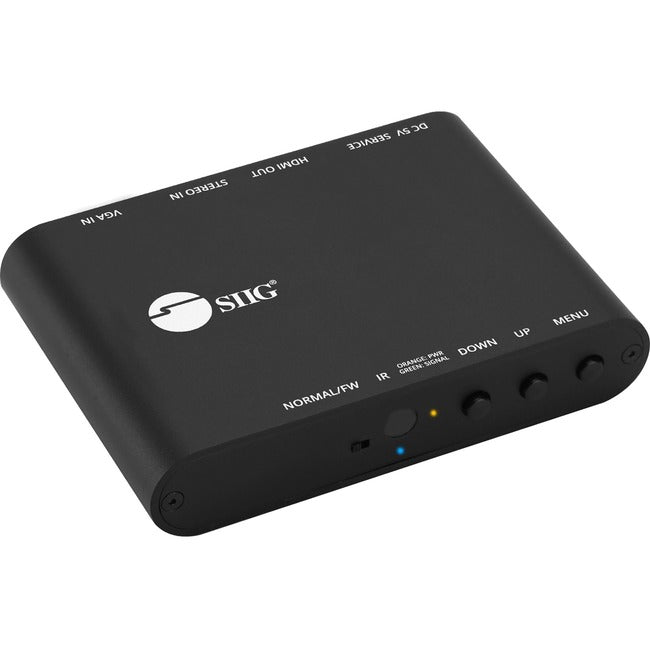 SIIG VGA & Audio to HDMI Scaler Converter CE-H23V11-S1