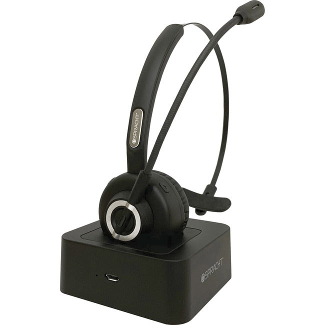 SPRACHT ZuM BT™ Wireless Headset Monaural - Bluetooth Headset with Noise Canceling Microphone | TecISoft ZUMBT