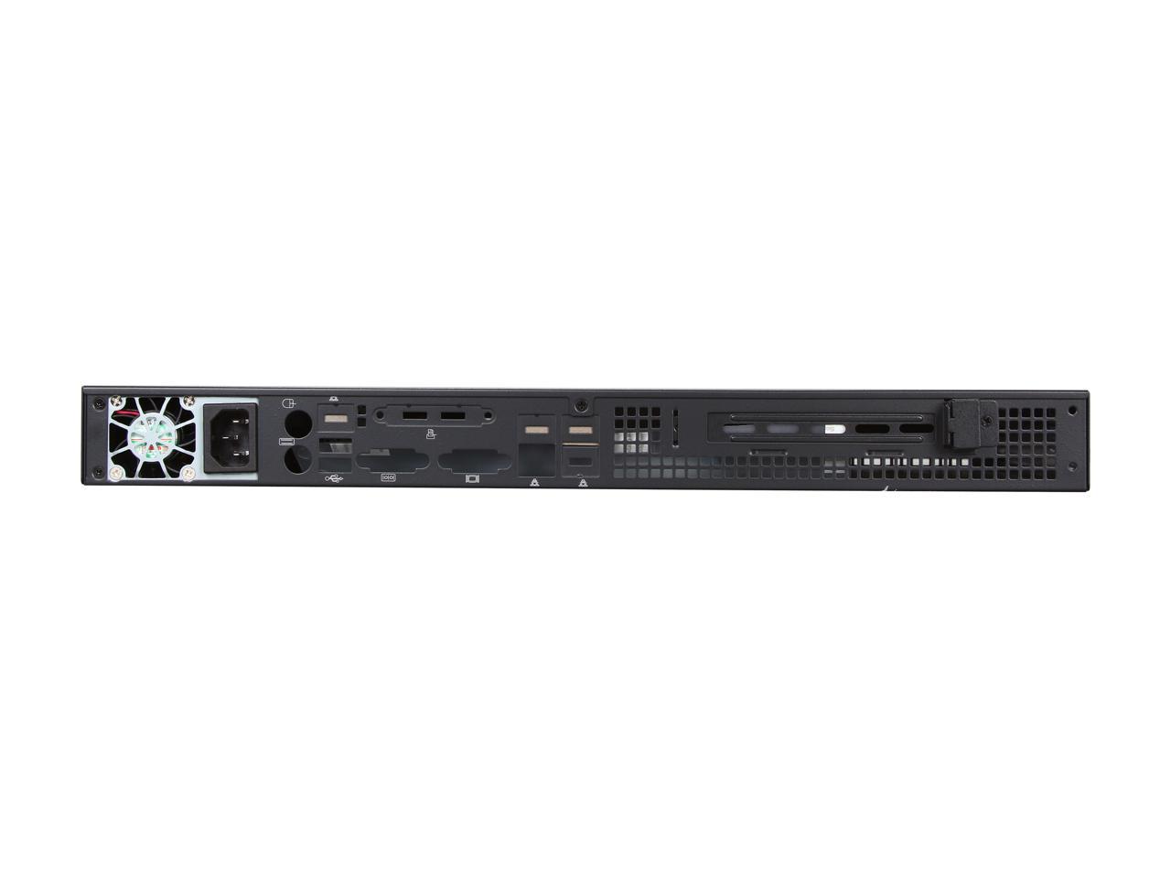 Supermicro Cse-502L-200B Black 1U Rackmount Mini Server Chassis 200W