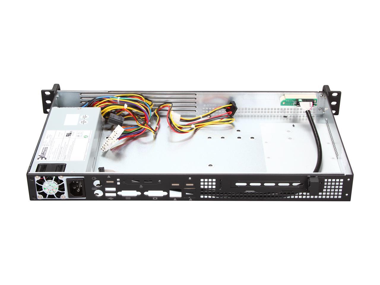 Supermicro Cse-502L-200B Black 1U Rackmount Mini Server Chassis 200W