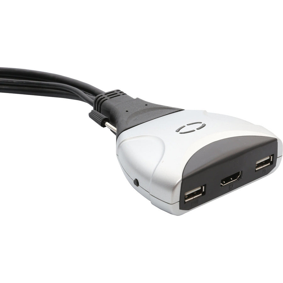 SYBA Multimedia 2 Port HDMI and USB 2.0 KVM Switch SY-KVM31034