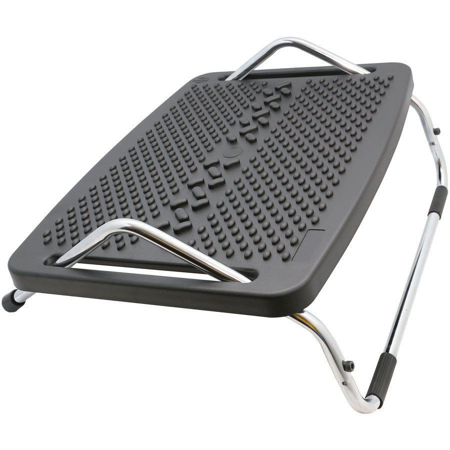 SYBA Multimedia Ergonomic Design Foot Rest with Metal Support, and Push-to-Tilt Sides SY-ACC65065