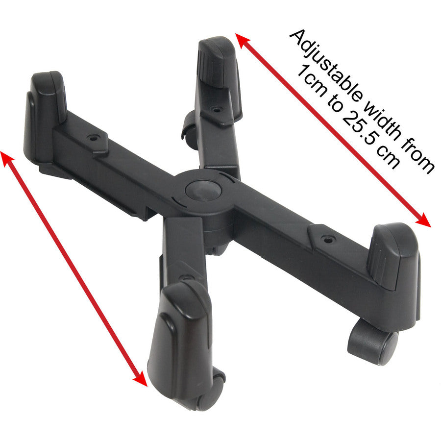 SYBA Multimedia Plastic Stand for ATX Case with Adj. Width with Caster wheels SY-ACC65029