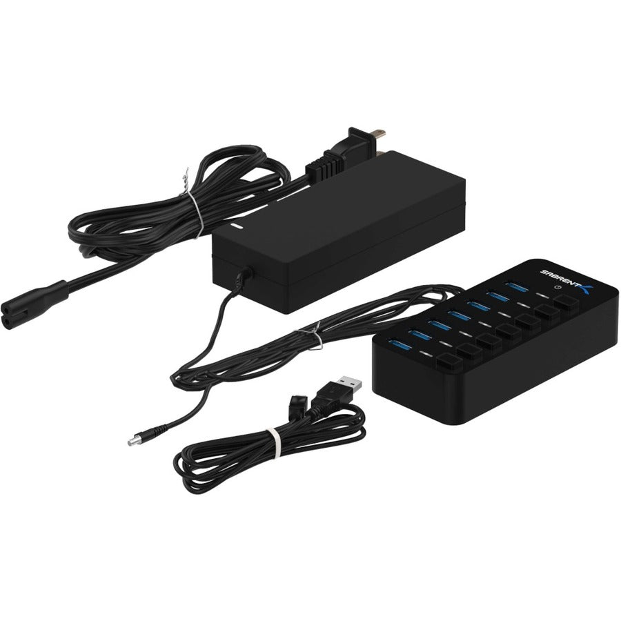 Sabrent 36W 7-Port USB 3.0 Hub with Individual Power Switches and LEDs (HB-BUP7)