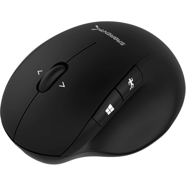 Sabrent Ergonomic 2.4GHz Wireless Rechargeable Mouse with 4D Function MS-WRCH-PK50