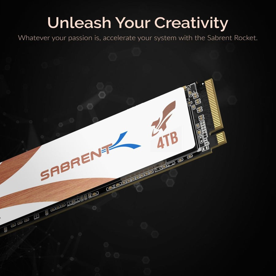 Sabrent Rocket Q4 SB-RKTQ4-4TB 4 TB Solid State Drive - M.2 2280 Internal - PCI Express NVMe (PCI Express NVMe 4.0 x4)