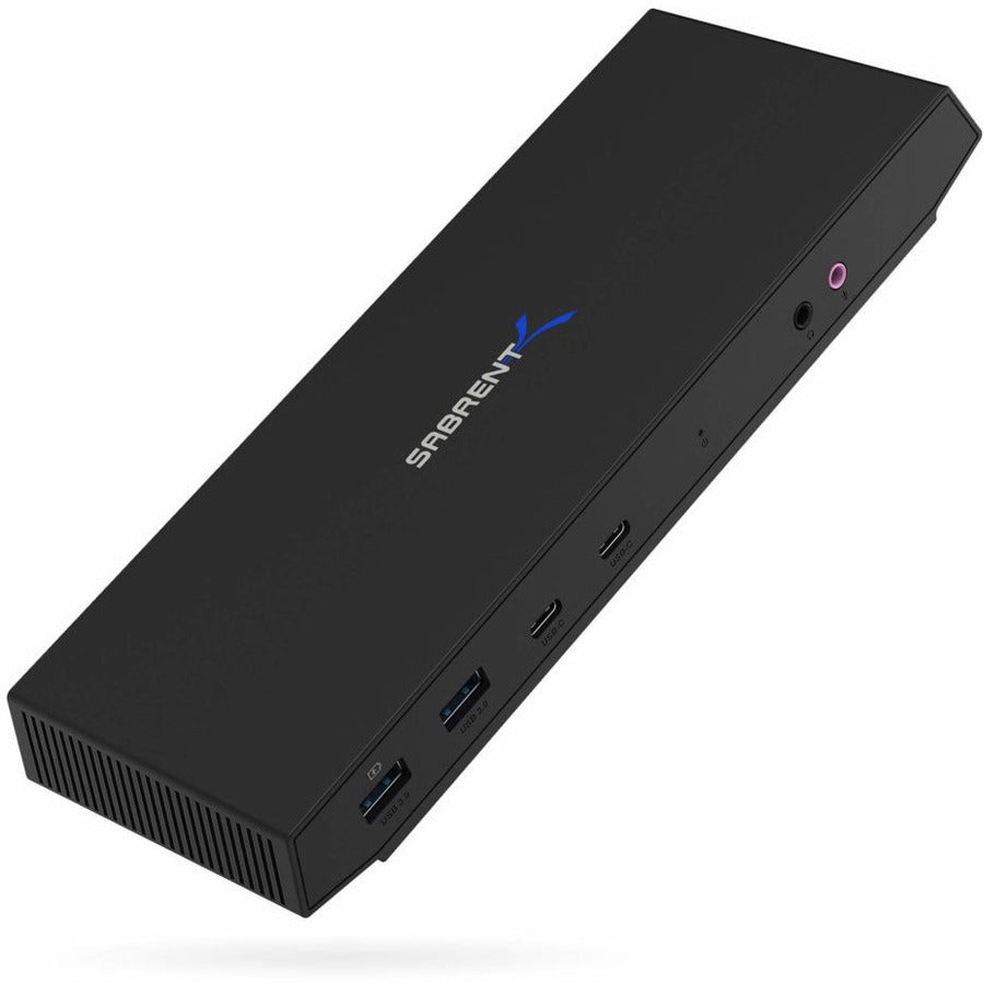 Sabrent USB Type-C Dual 4K Universal Docking Station with USB C Power Delivery (DS-WSPD)