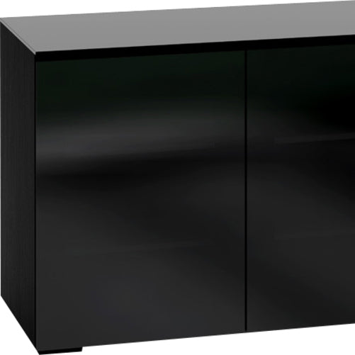 Salamander Designs 4 Bay, Single XL Monitor Low-profile, Wall Cabinet D1/347AMXL/OS/BG