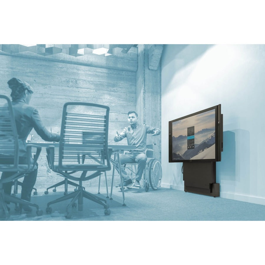Salamander Designs Large Electric Lift Wall Display Stand FPS2W/EL/GG