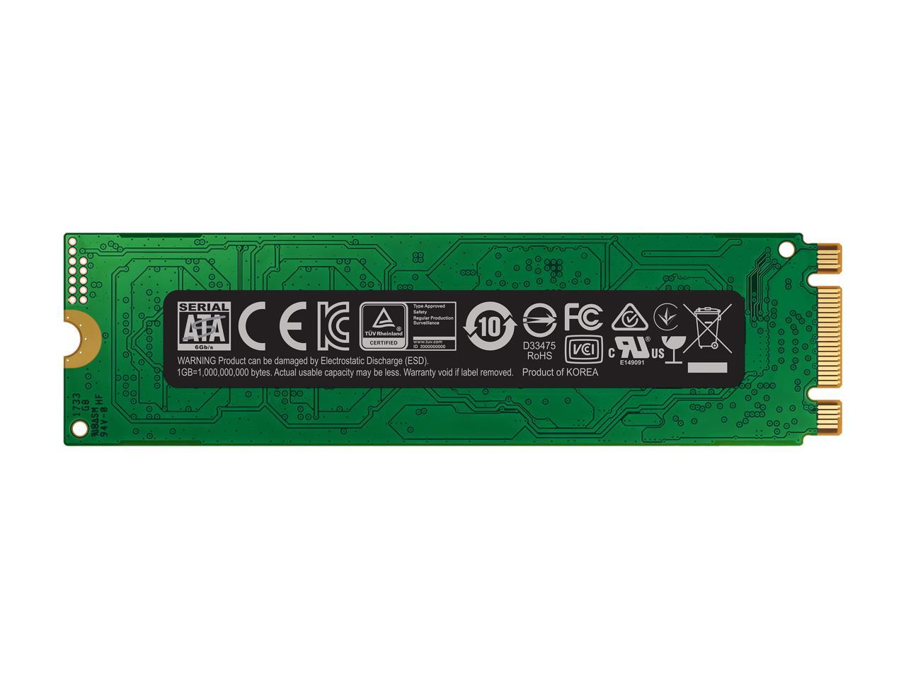 Samsung 860 Evo Series 250Gb M.2 2280 Sata3 Solid State Drive, Retail (Samsung V-Nand 3Bit Mlc)