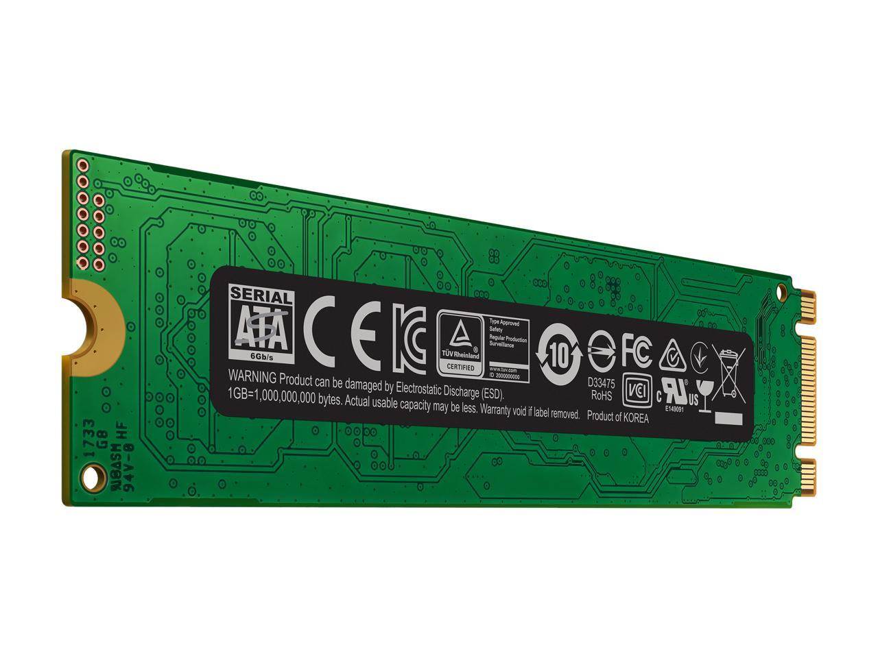 Samsung 860 Evo Series 250Gb M.2 2280 Sata3 Solid State Drive, Retail (Samsung V-Nand 3Bit Mlc)