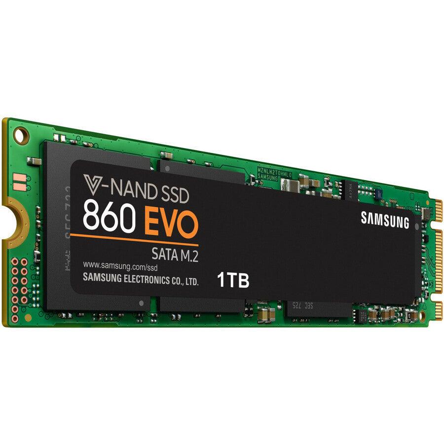 Samsung 860 Evo Series 1Tb M.2 2280 Sata3 Solid State Drive, Retail (Samsung V-Nand 3Bit Mlc)