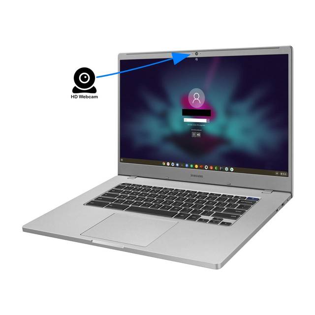 Samsung Chromebook 4+ Xe350Xba-K05Us 15.6 Inch Intel Celeron N4000 1.1Ghz/ 4Gb Ddr4/ 128Gb Ssd Emmc/ Chrome Os Notebook (Silver)