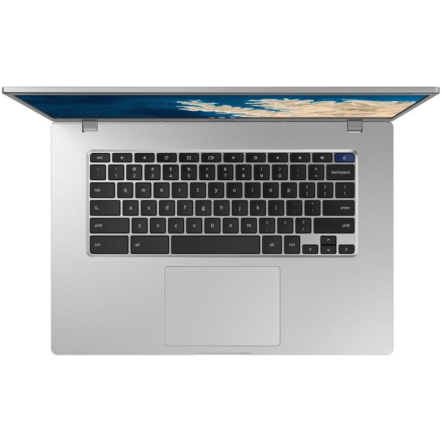 Samsung Chromebook 4+ Xe350Xba-K05Us 15.6 Inch Intel Celeron N4000 1.1Ghz/ 4Gb Ddr4/ 128Gb Ssd Emmc/ Chrome Os Notebook (Silver)