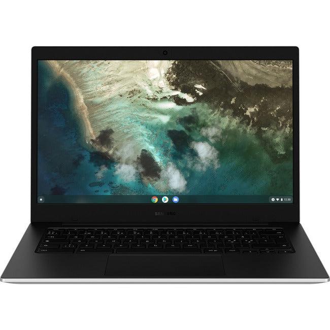 Samsung Galaxy Chromebook Go XE345XDA-MA1TM LTE 14 Chromebook - HD - 1366 x 768 - Intel Celeron N4500 1.10 GHz - 4 GB Total RAM - 4 GB On-board Memory - 32 GB Flash Memory - Silver"
