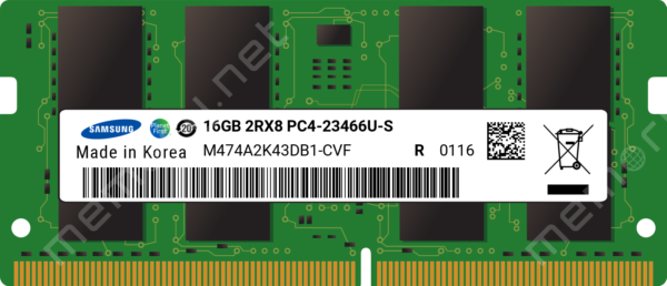 Samsung-IMSourcing 16GB DDR4 SDRAM Memory Module M474A2K43DB1-CVF