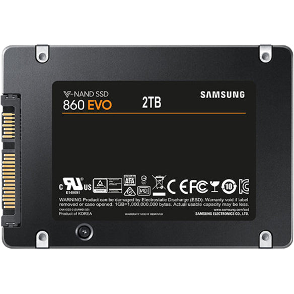 Samsung-IMSourcing 860 EVO MZ-76E2T0E 2 TB Solid State Drive - 2.5 Internal - SATA (SATA/600)"