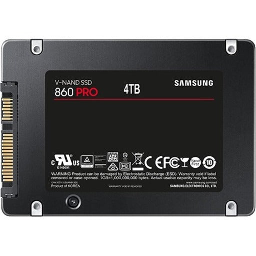 Samsung-IMSourcing 860 PRO MZ-76P4T0E 4 TB Solid State Drive - 2.5 Internal - SATA (SATA/600)"